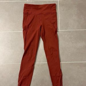 Lululemon Fast and Free Tight 23in Size 4
